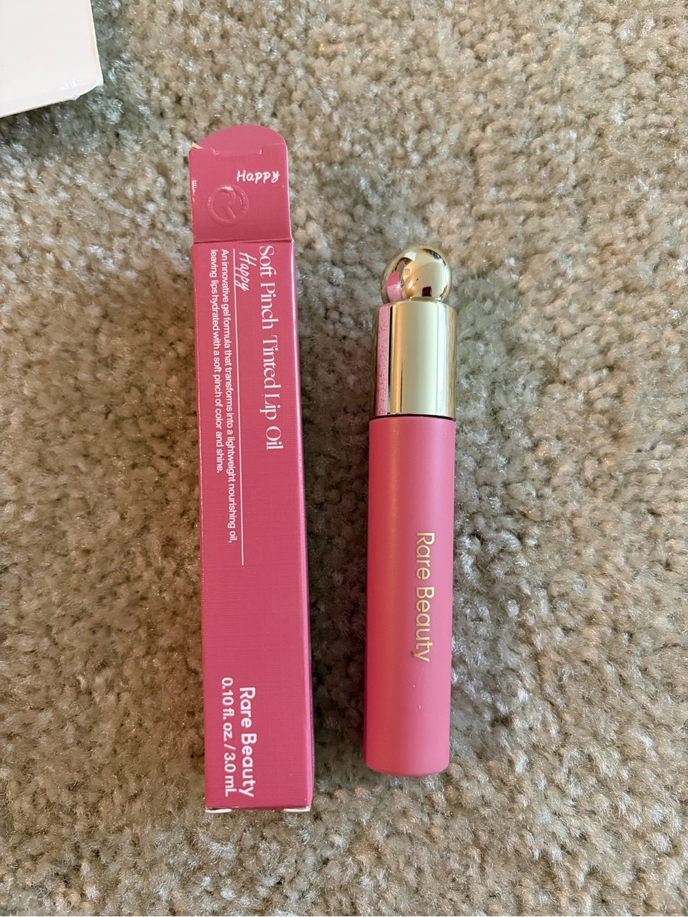 Rare Beauty Soft Pinch Tinted Lip Oil - Happy NWT